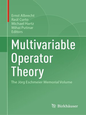 cover image of Multivariable Operator Theory